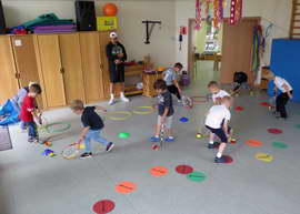 Kindergarten - Tennis Aktion 3-5 Jahre